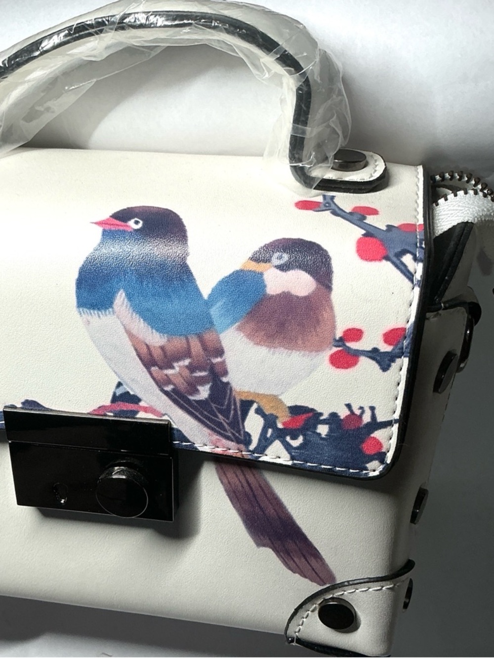 BIRD FLOWER (RARE) SATCHEL - Picture 3 of 12